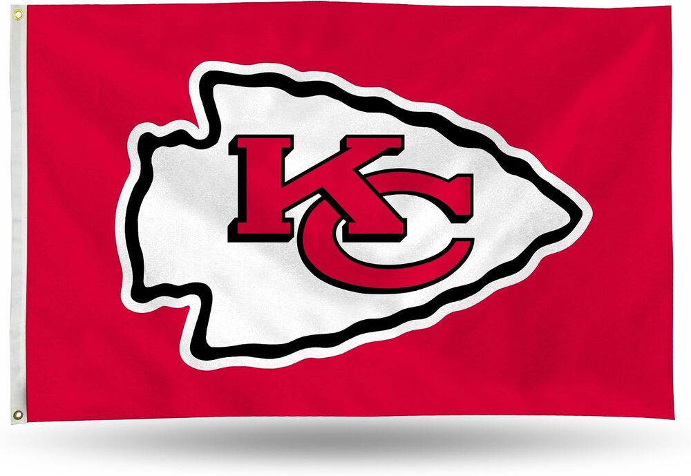 Kansas City Chiefs Flag NFL  3' x 5' Flag Single Sided -Indoor Outdoor Football